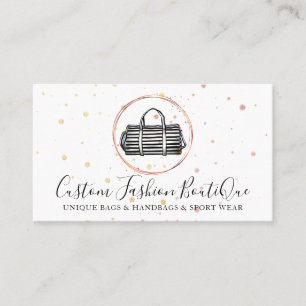 Mode Boutique Girly-Geldbeutel Handtasche Visitenkarte