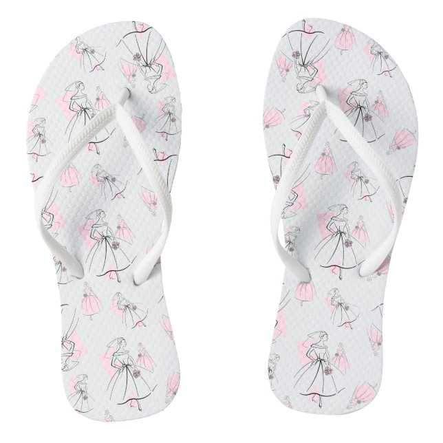 Mode Bride Pink Multiflip-Flops Flip Flops (Fußbett)