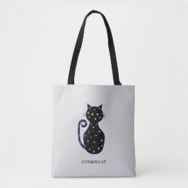 Mode Cosmos Cat Tote Bag
