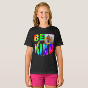 MODE CUSTOM SEI FREUNDLICH FARBENFROH RAINBOW SCHM T-Shirt