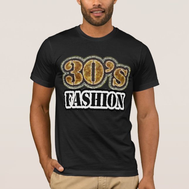 Mode der Vintagen 30er Jahre - T - Shirt (Vorderseite)