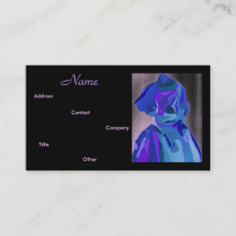 Mode Designer Blue II Business Card Visitenkarte