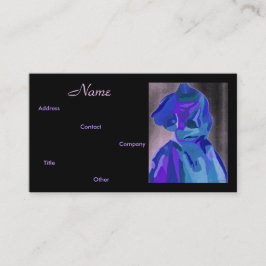 Mode Designer Blue II Business Card Visitenkarte