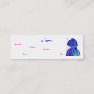Mode Designer Blue III Visitenkarte