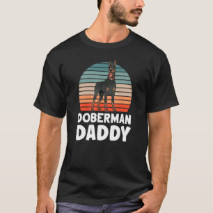 Mode Dobermann Daddy Pinscher Dobermänner Hund Süß T-Shirt