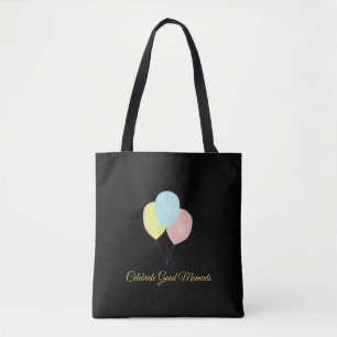 Mode Drei Luftballons Einkaufstasche
