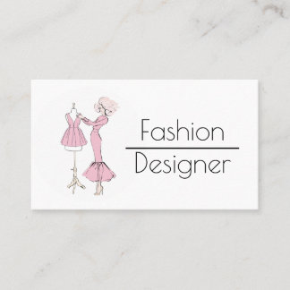 Mode-Entwurf Visitenkarte