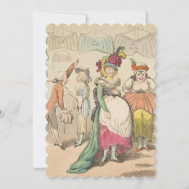 Mode - flache Einladung 12,7 cm x 17,8 cm