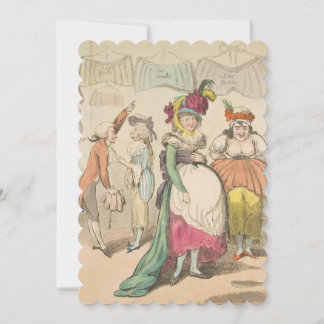 Mode - flache Einladung 12,7 cm x 17,8 cm