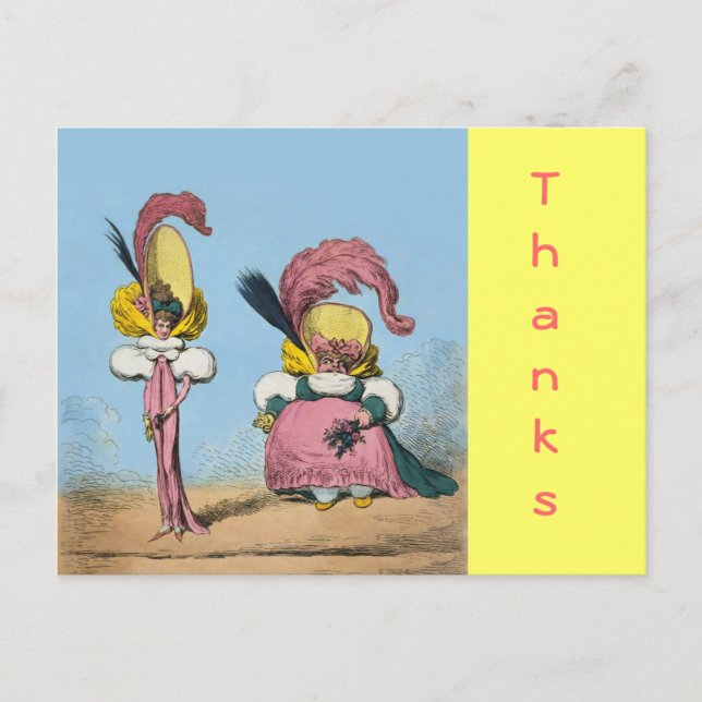 Mode Funny ~ Postcard / Einladungen 4.25 x 5.6 (Vorderseite)