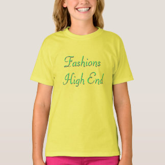 Mode High End Oblong Form Gesicht White Blue T-Shirt