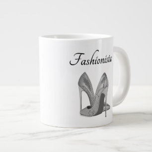 Mode-High-Heelschuhe Jumbo-Tasse