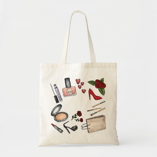 Mode-Illustration Tragetasche (Vorne)