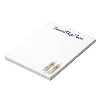 Mode-Illustrations-Notizblock im Chic-Stil Notizblock