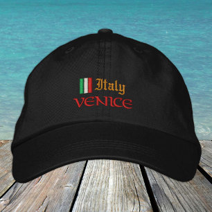 Mode in Venedig und Italien / Patrioten der italie Bestickte Baseballkappe