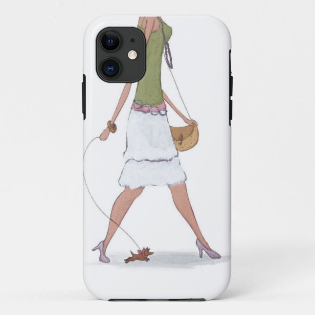 Mode-Mädchen iPhone Fall Case-Mate iPhone Hülle (Rückseite)