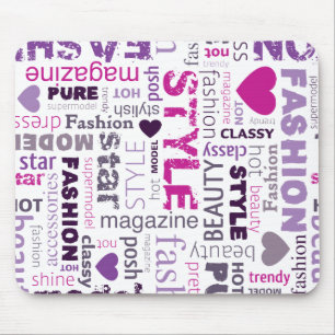 Mode Model Style Beauty Personalisiert Mousepad