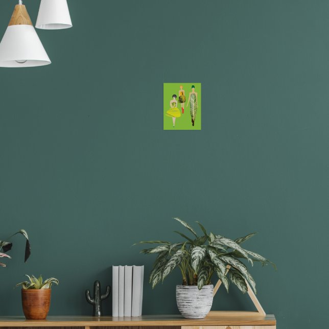 Mode-Models Poster (Wohnzimmer 1)