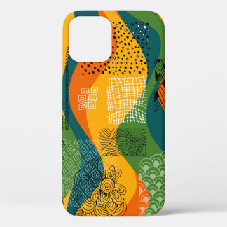Mode-Patchwork: Entwürdigende Abstrakte Kunst Case-Mate iPhone Hülle