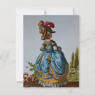 Mode Plate 18. Jahrhundert ~ Einladungen