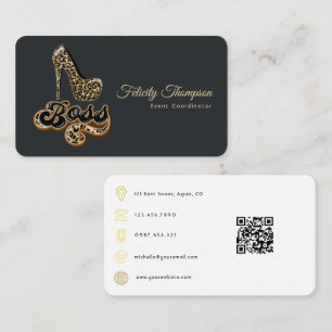 Mode-QR-Code Visitenkarte