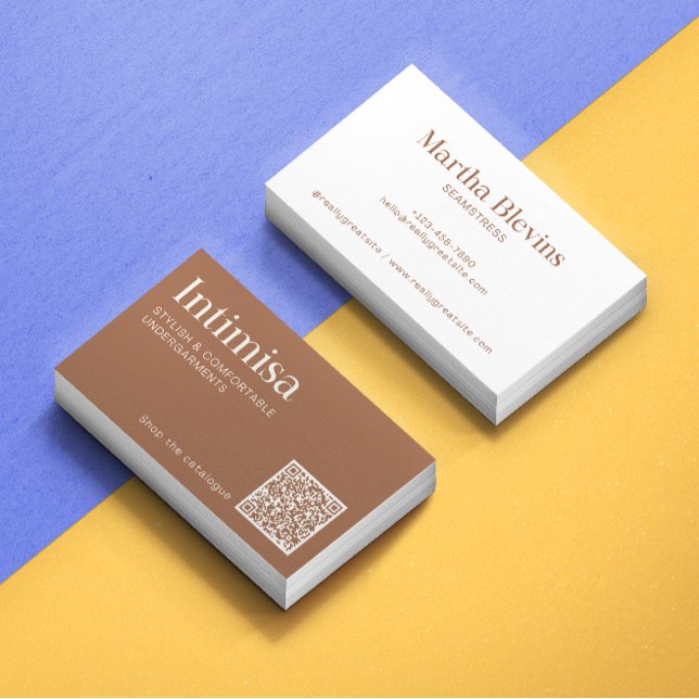 Mode-QR-Code Visitenkarte (Von Creator hochgeladen)