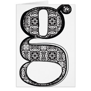 Mode-Schriftart, Buchstabe g