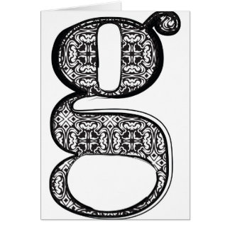 Mode-Schriftart, Buchstabe g