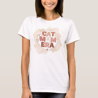 Mode-Shirt 'Cat Mom Era' T-Shirt