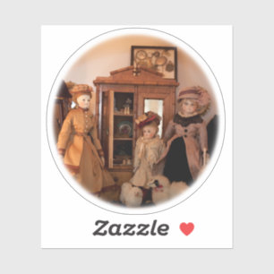 Mode Shopping Aufkleber