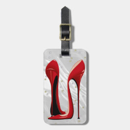 Mode Stiletto Gepäck - Beutel Tag - Siehe Rückseit Gepäckanhänger