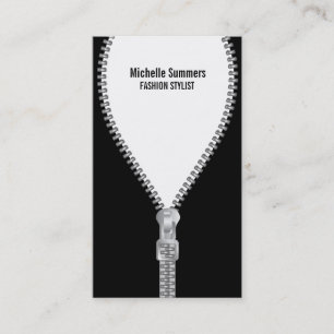 MODE-STYLIST Geschäfts-Karten-Schablone Visitenkarte