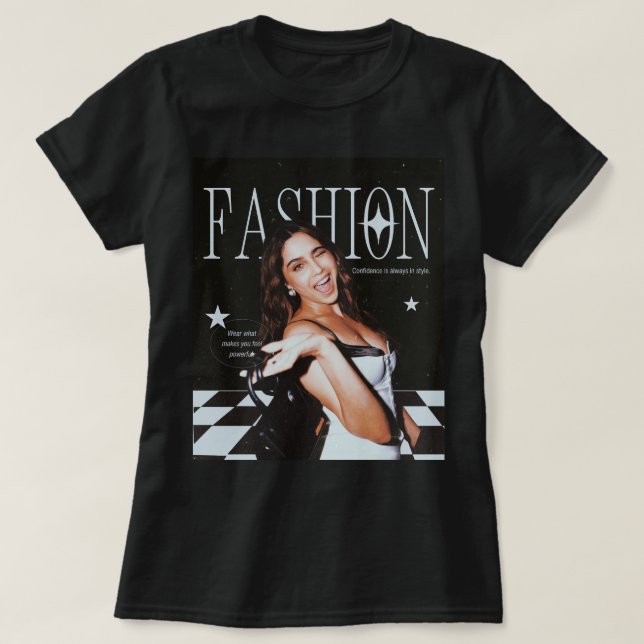 Mode-T-Shirt (Sharvari) T-Shirt (Design vorne)