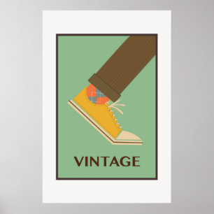 Mode Unvergessene Vintage Fotos Altes ästhetisches Poster