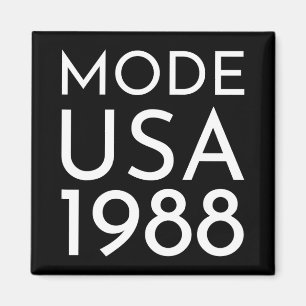 Mode Usa 1988 M Tour Magnet