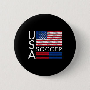 Mode Usa Amerikanische Flagge Fußballmannschaft Sp Button
