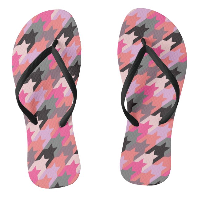 Mode Vintag Niedlich - Muster Stilvoll modern Flip Flops (Fußbett)