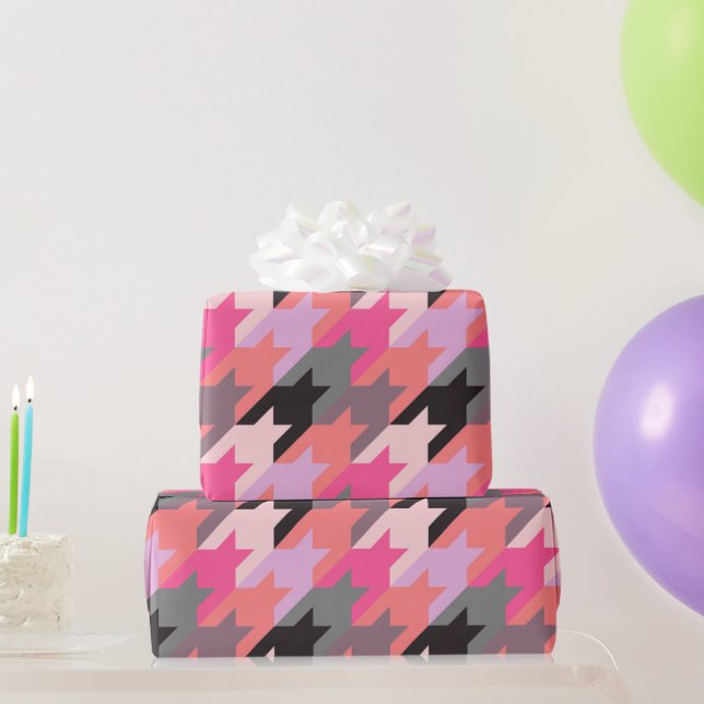 Mode Vintag Niedlich - Muster Stilvoll modern Geschenkpapier (Partygeschenke)