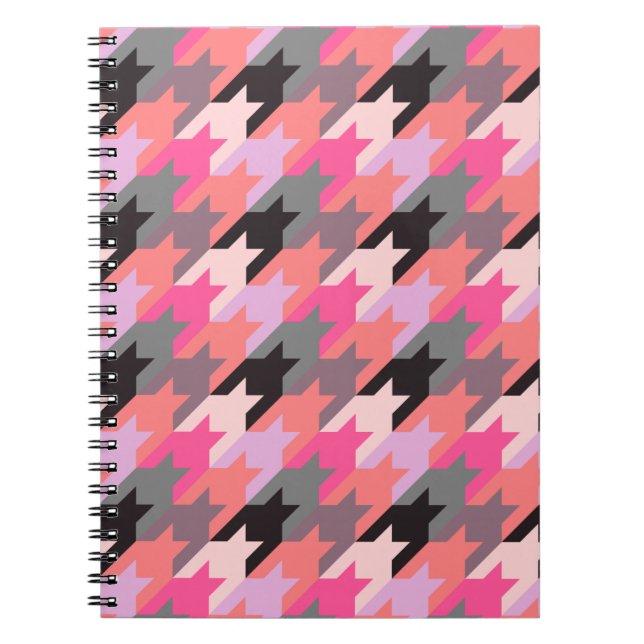 Mode Vintag Niedlich - Muster Stilvoll modern Notizblock (Vorderseite)