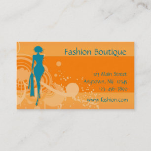 Mode-Visitenkarte Visitenkarte