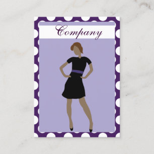 Mode-Visitenkarten Visitenkarte