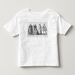 Mode während des Tudor Zeitraums Kleinkind T-shirt