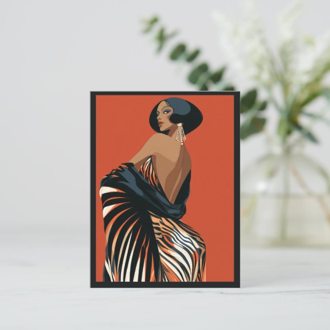 MODEARTIG #6 POSTKARTE (Stehend Vorderseite)