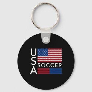 Modeartikel USA Amerikanische Flagge Fußballmannsc Schlüsselanhänger