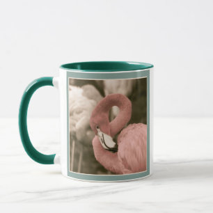 Modebewusster Flamingo Tasse