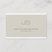 Modebewusstes Monogramm Modernes Berufliches Desig