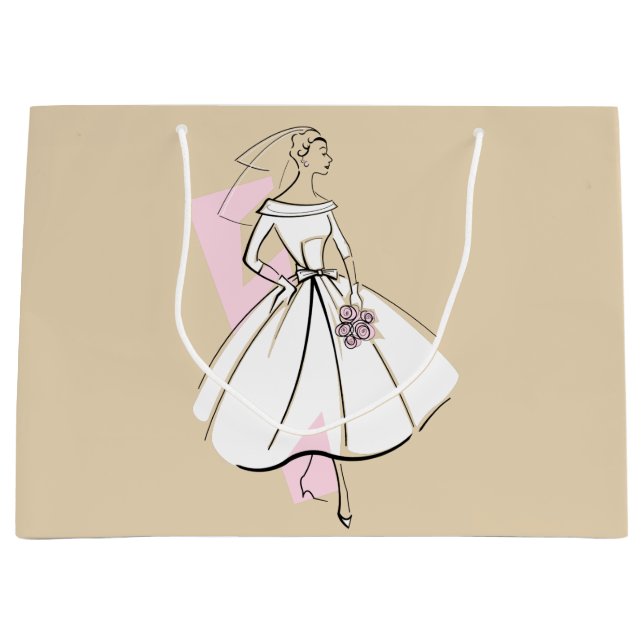 Modebrille Neutrale Geschenktasche groß Große Geschenktüte (Vorderseite)