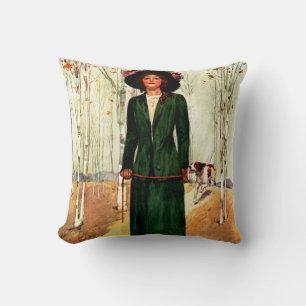 Modebuch-Modestil-Illustration Kissen