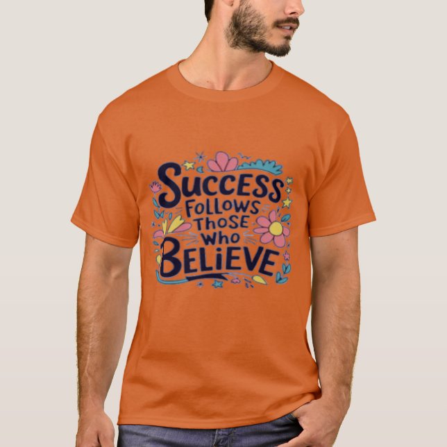 Modedesign-Gehen und guter T - Shirt (Vorderseite)