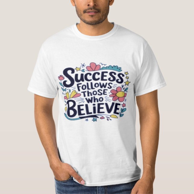 Modedesign-Gehen und guter T - Shirt (Vorderseite)